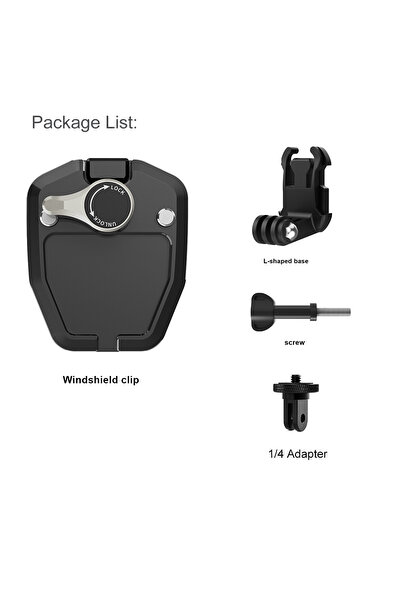 Choice kit1 حامل كاميرا من سبائك الألومنيوم لواقي الرياح للدراجات النارية GoP...