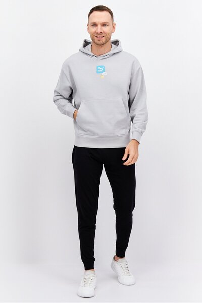 Puma Men Sportswear Fit Training Hoodie, Grey