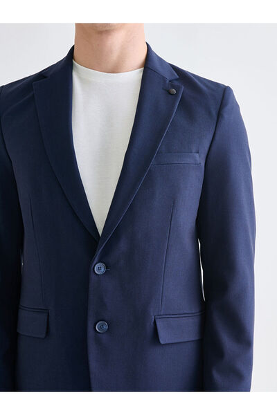 LC Waikiki Ανδρικό μπλέιζερ μπλέ σταντάρ τύπου Navy Blue