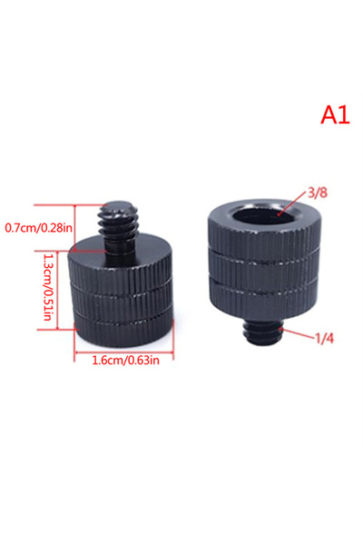 Choice مسمار تحويل A1 1/4 إلى M4 M5 M6 M8 M10 محول تثبيت المسمار ذو الخيط الذكري إلى الأنثوي 3/8 بوصة قياسي