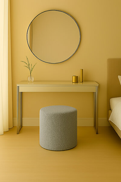 eda hacıoğlu edam bedding group Yumuşak Teddy Peluş Kumaş Silindir Bench Puf ...