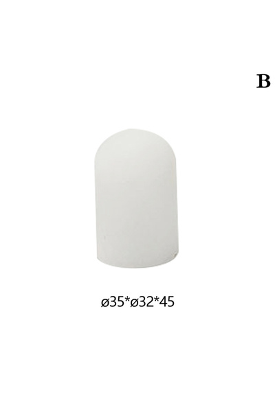 HUXUAN 35x32x45 Silicone Elastic Flashlight Diffuser Lampshade Lamp Shade Flashlight Cover Φ28*Φ25*45/Φ35*Φ