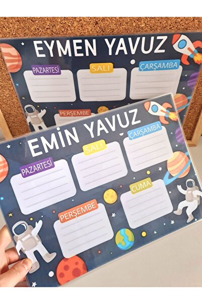 OEM Haftalık Ders Programı-Nehir Dizayn