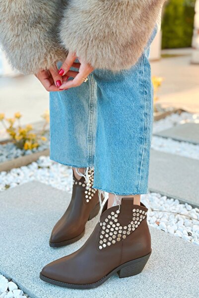 POLKA STORE Dakota Trock Γυναικείες καουμπόικες μπότες Bootie Western Boots