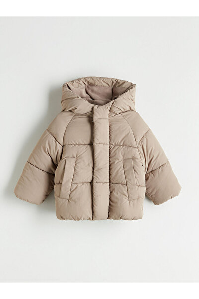 LC Waikiki Kapüşonlu Erkek Bebek Şişme Mont