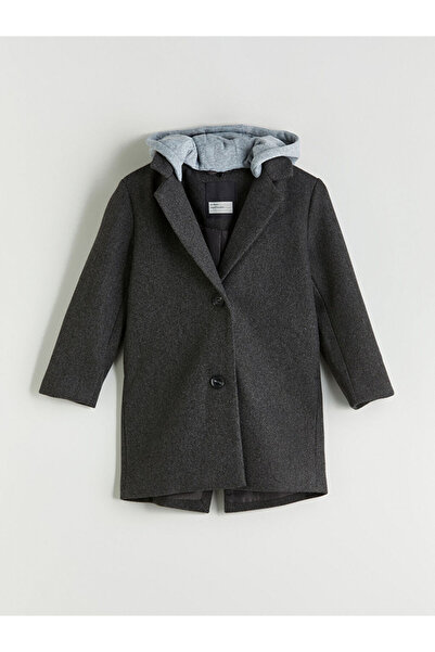 LC Waikiki Timeless Clothing & Timeless Choices Hooded Girls' Cashmere Coat