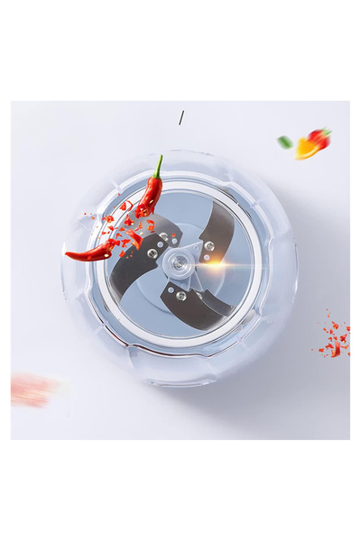 Bisbell 5Blade Pull Chopper ,Stainless Steel Blade Suitable for Chopping Vegetables and Fruits,BB2134