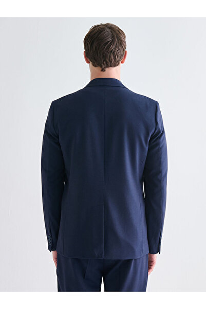 LC Waikiki Ανδρικό μπλέιζερ μπλέ σταντάρ τύπου Navy Blue