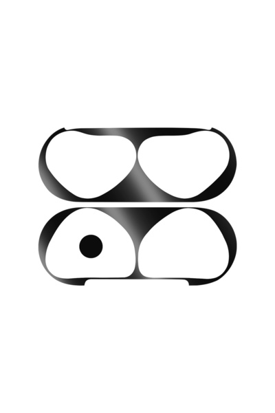 Choice لسماعات AirPods 4 01 لسماعات AirPods 4 ملصق حافظة سماعات الأذن معدني م...