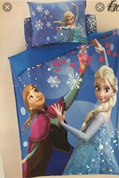 ÖZBİLEK طقم غطاء لحاف مفرد من ديزني فروزن سنو