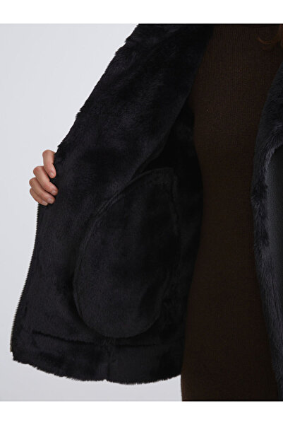 LC Waikiki Good Quality Parts from Celebi Store |   Biker Collar Women's Leather-Look Coat