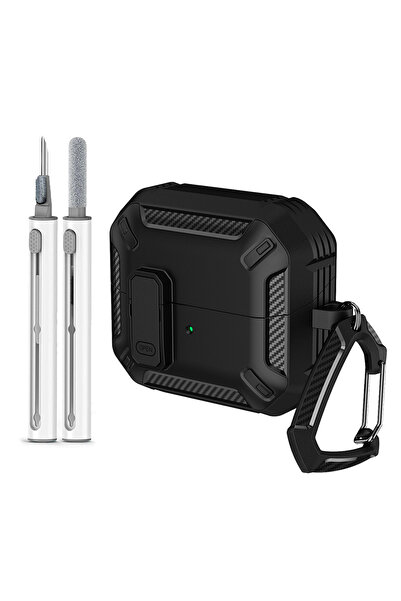 Choice غطاء قفل أمان جديد لسماعات Galaxy Buds 3 باللون الأسود، متوافق مع Buds...