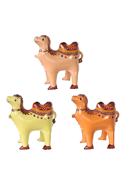 Choice 70x65 سم مزيج 3 قطع 4D بالونات ألباكا جمل فويل بالونات حيوانات الغابة ...