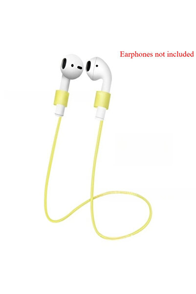 Choice حزام سيليكون أصفر مضاد للضياع حبل رياضي