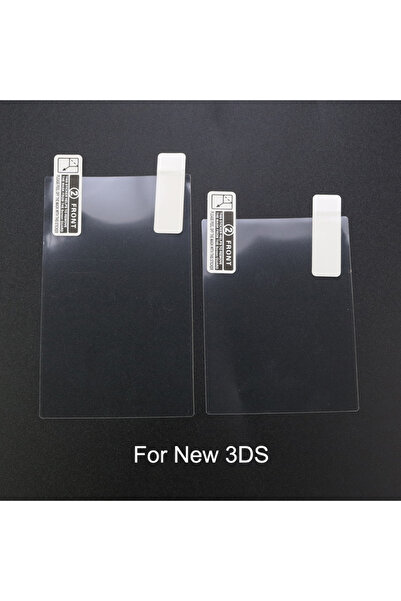 Choice لجهاز New 3DS YuXi فيلم واقي شفاف عالي الدقة للجزء العلوي والسفلي لجها...