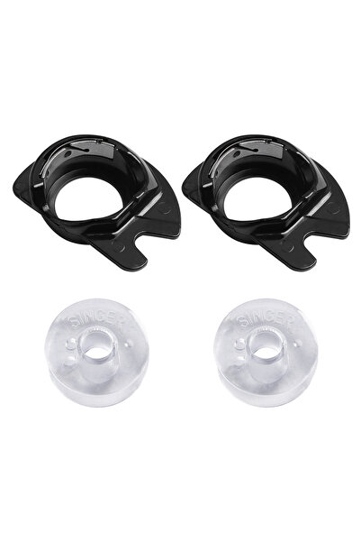 Choice مجموعتان من البكرات وعلبة البكرات لآلة الخياطة Singer علبة البكرات ذات...