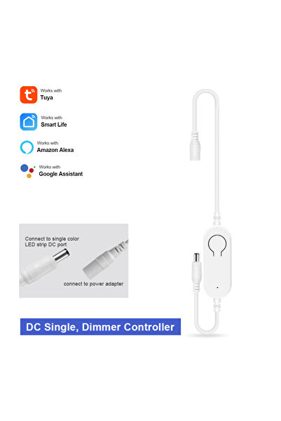 Choice 12-24V Dimmer Tuya WiFi RGB Controller 12-24V Dimmer Smart Life Contro...