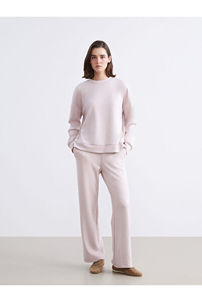 LC Waikiki Alegeri strălucitoare de la Shining Store |   Modal Karışık supradimensionat Swea pentru femei tricou