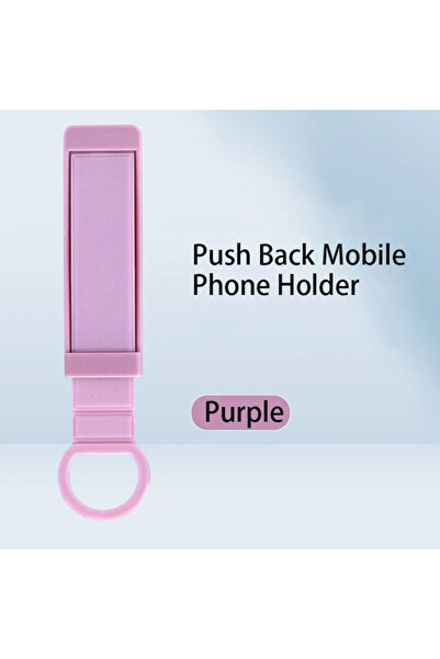 Choice Purple Universal Wrist Band Cell Phone Bracket Portable Finger Grip Mo...