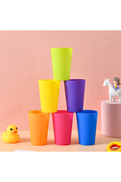 Choice 5 قطع بألوان متنوعة 2 قطعة/5 قطع أكواب بلاستيكية ناعمة 160 مل أكواب حليب وقهوة وبيرة للحفلات والحانات الخارجية Portab