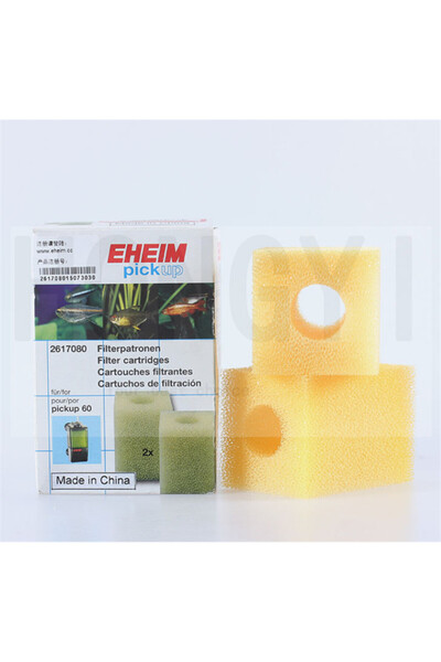 Choice1 كما في الصورة 60 قطعة/لوت EHEIM مرشح منخفض مستوى الماء استبدل القطن المدمج في المرشح