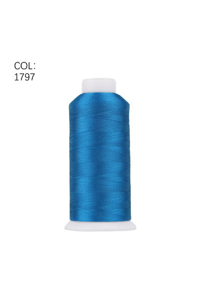 Choice 1797 Calypso Blue New 40 Weight 120D/2 Polyester Embroidery Thread 400...