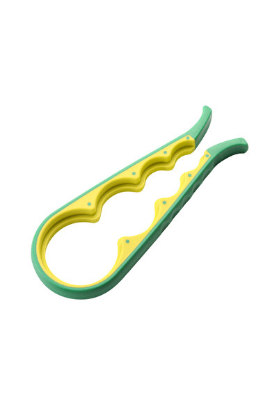 Choice فتاحة علب (خضراء) 1 قطعة فتاحة زجاجات أربعة في واحد فتاحات علب متعددة ...