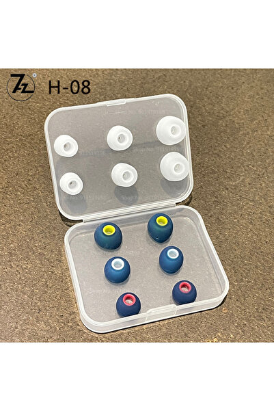 Choice أزواج متعددة الألوان 6 أزواج 7HZ H07 H08 سيليكون أطراف الأذن 6 أزواج (12 قطعة) L M S الحجم في أطراف الأذن سماعات الأذن سماعات الأذن