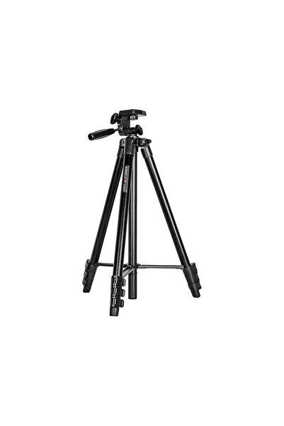 Kingjoy VT-831SCB Uzaktan Kumandalı + Cep Telefonu Standlı Video Tripodu Siya...