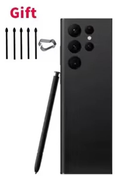 Choice قلم أسود وقلم Stylus هدية لهاتف Galaxy S22 Ultra 5G S22Ultra SM-S908B/...
