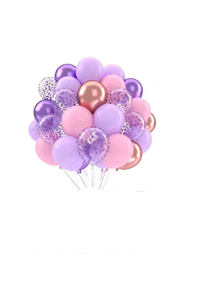 Choice 12INCH style-9 30pcs Pink Blue Metallic Sequin Balloons for Birthday W...