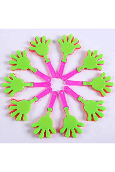 Choice 10 قطع 10 قطع مصافحات يدوية صغيرة صانعة ضوضاء للتشجيع في الأحداث الريا...