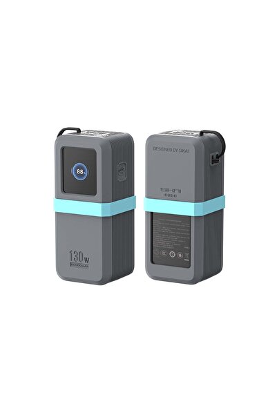 Choice grey blue130w SIKAI Silicone Case for UGREEN Nexode 130W/100W 20000mAh Power Bank Portable Travel De