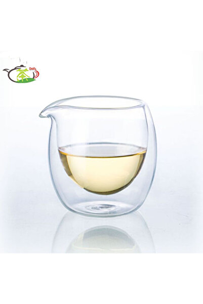 Choice 100 مل شفاف 100 مل مقاوم للحرارة شفاف زجاج مزدوج الطبقة إبريق شاي كوب ...