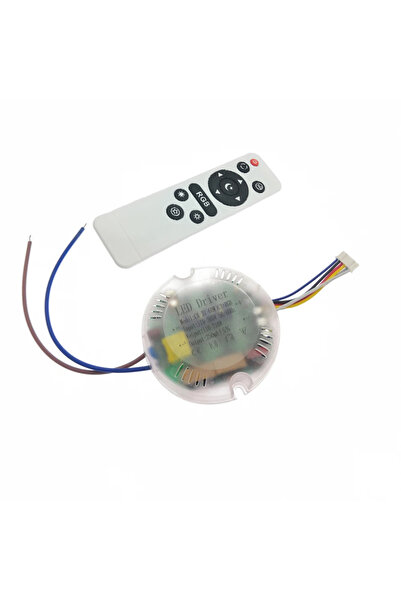 Choice WY RGB مدخل الطاقة 220V LED محرك عزل عن بعد محول LED ذكي 37-60W+RGB (4...
