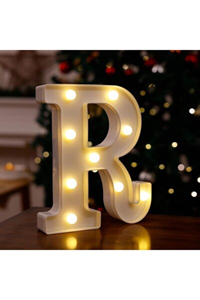 Choice 22 سم R حروف مضيئة، 22 سم حروف ماركي، حفل خطوبة ديكور حروف مضيئة ليلية