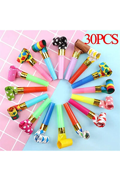 Choice 30Pcs 30PCS Colorful Whistles Toy Funny Toy Children Blowing Dragon Wh...