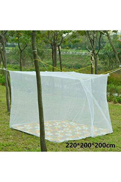 Choice 220X200X200cm Spacious White Portable Mosquito Net for Outdoor Camping & Indoor Bedroom Protection