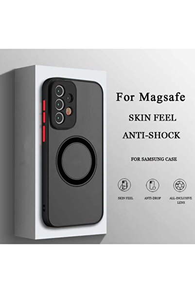 Choice جراب شحن لاسلكي فاخر أسود اللون من سامسونج S20 بلس، متوافق مع موديلات S20، S21، S22، S23 FE، S24، S25 بلس، وS25