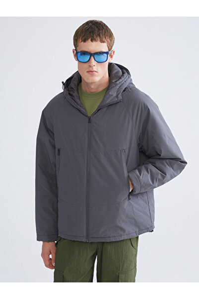 LC Waikiki Quality Parts from Çelebi Store Standardfit Hooded Men's Coat