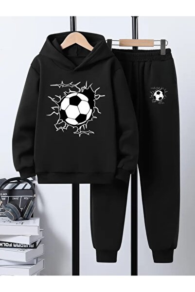 Cevval Παιδικό φούτερ με κουκούλα και φούτερ με στάμπα 3 νήματα με ανάλαφρο χρώμα για το φθινόπωρο/το χειμώνα