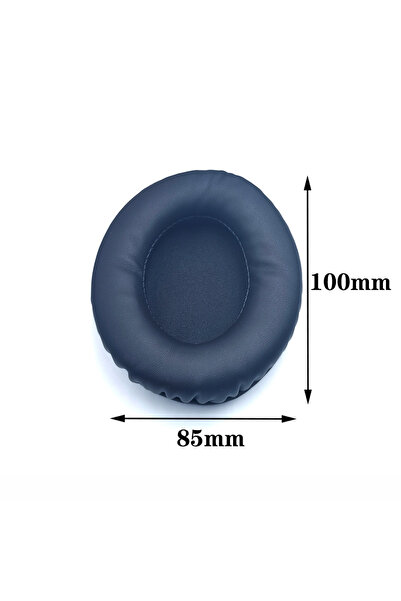 Choice وسادات أذن بيضاوية 85 مم × 100 مم لأغطية سماعات الرأس مصنوعة من الإسفن...