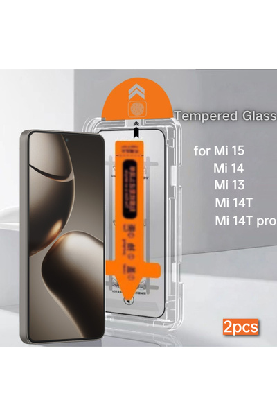 choice2 xiaomi 15 2 Pieces 2PCS Screen Protector for 15 13 14 14T Pro HD Temp...