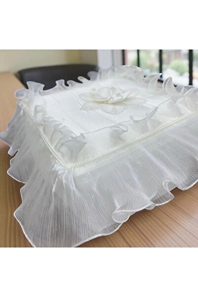 teknotrust Kadife bohça, süngerli, fermuarlı, şık ve kullanışlı çeyizlik bohç...