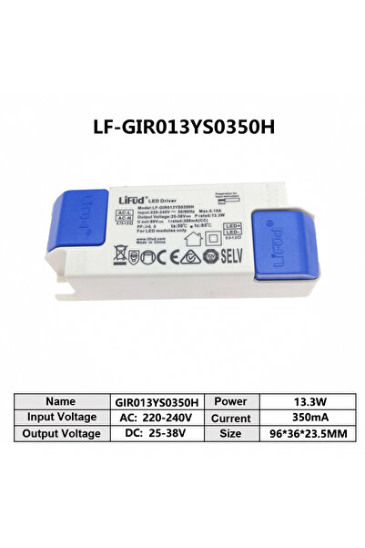 Choice LF-GIR013YS0350H محرك LED LiFud سلسلة LF-GIRxxxYM LF-GIRxxxYS محول LED...