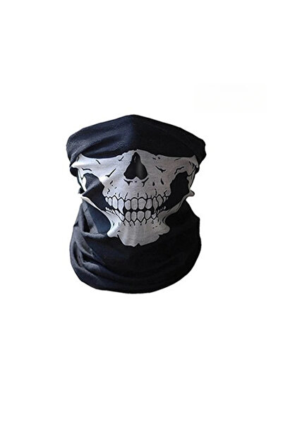 Choice White 1pc Motorcycle Scarf Face Mask Shield Skull Ghost Face Riding Ba...