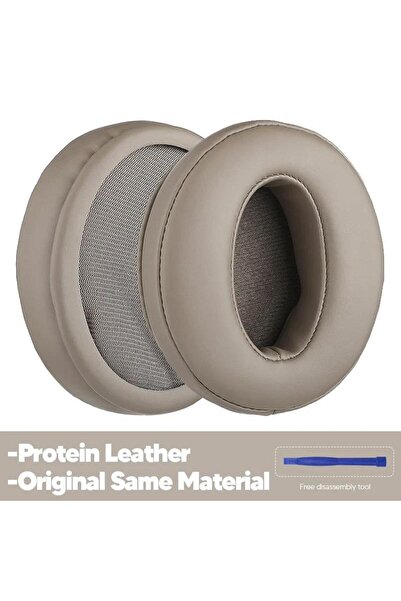 Choice وسادات أذن بديلة من الجلد الذهبي لسماعات الرأس Sennheiser HD 450/440/4...