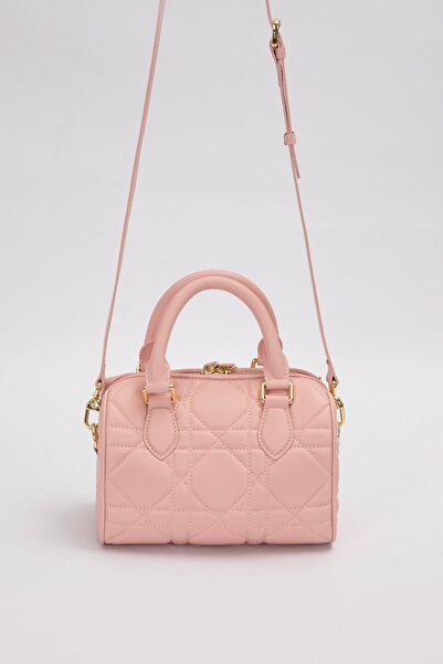 Levidor Pink Star Accessory Detailed Handbag