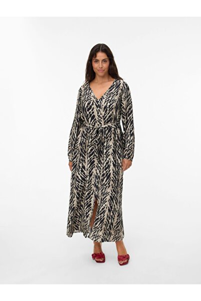 Veromoda Curve Kleid VMCLUCY Langes Kleid