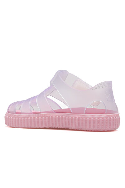 IGOR Nico Crystal Non-Slip Sole Children's Daily Sandals 25Y S10290 Transparent/Pink